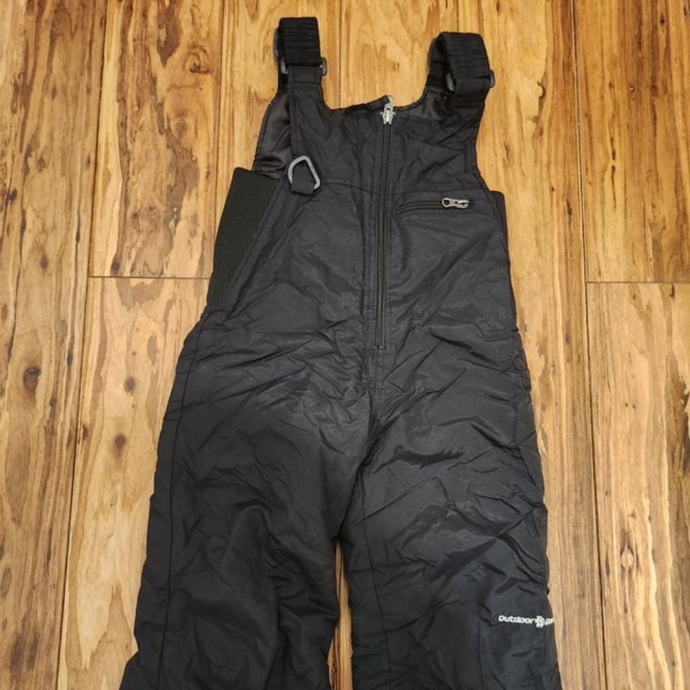 Outdoor Gear Snowbib in Black, 4T